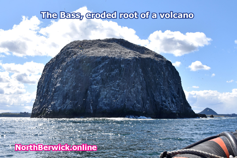 Geology - The Bass Rock in the Firth of Forth