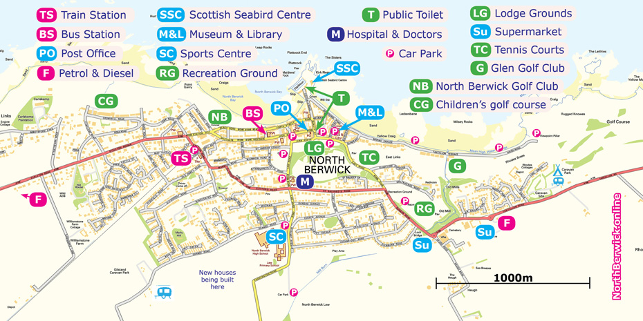 Map Northberwick 2 
